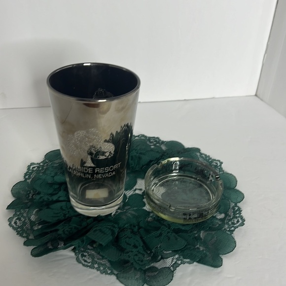 RIVERSIDE RESORT LAUGHLIN, NEVADA GLASS AND ASH TRAY - Picture 11 of 14